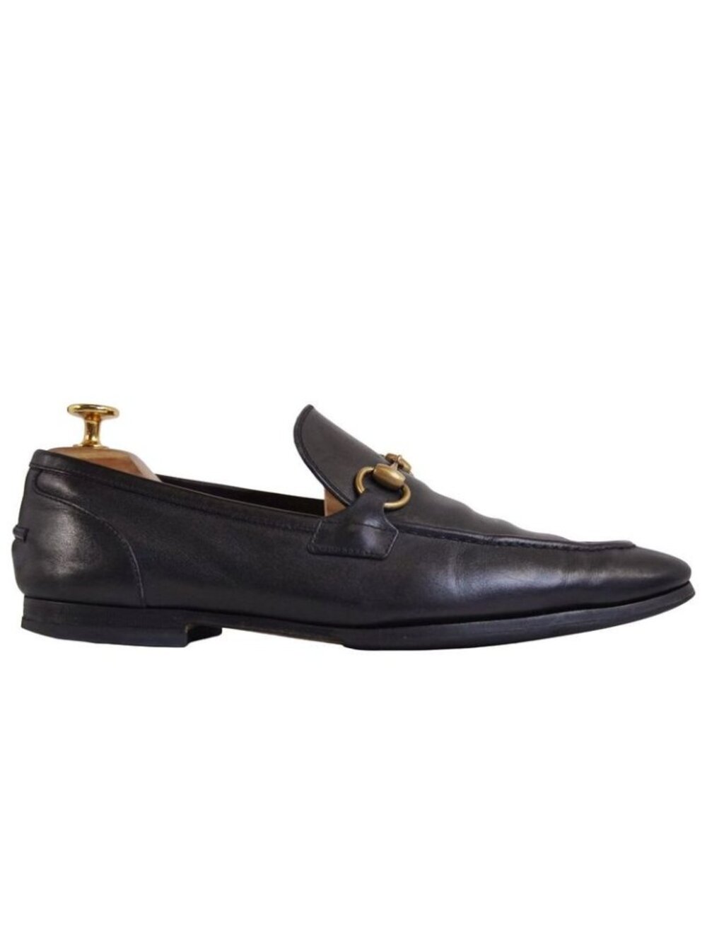★SOLD★ Gucci Loafers Moccasins Horsebit Leather Shoes - Picture 6 of 9